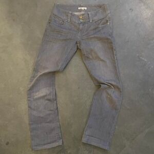 Coolest grey low-rise pants giving 2000's model off duty type of vibe size 2